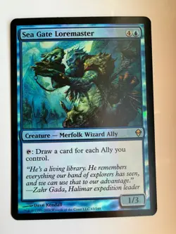Sea Gate Loremaster Zendikar Foil Magic: The Gathering - Image 1