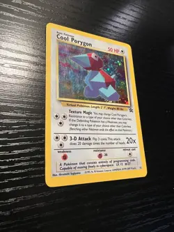 Pokemon 2000 Promo Black Star #15 Cool Porygon-Holo - Image 4