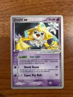 Jirachi ex - 2007 (Tom Roos) 94/100 World Championship Deck Pokemon Card - Image 1