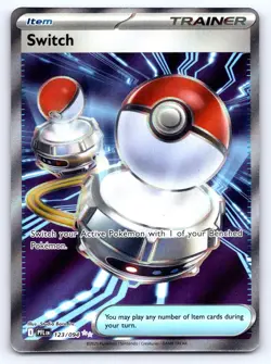Switch 123/094 Ultra Rare Phantasmal Flames Pokemon Near Mint - Image 1