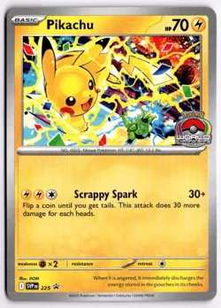 Pokemon *Pikachu 225 (World Championship 2025)* Worlds Celebration Promo - Image 1