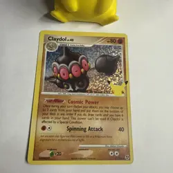 Claydol Holo Rare - Pokemon TCG - Celebrations Classics 13/106 - PACK FRESH/MINT - Image 2