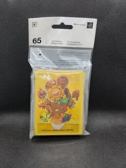 Pokemon Center × Van Gogh Museum Sunflora Inspired Sunflowers Card Sleeves x65 - Image 1