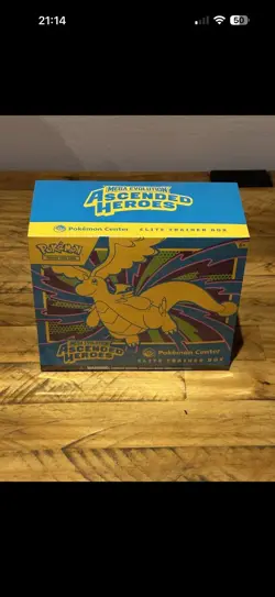 2x Pokemon TCG Ascended Heroes Pokemon Center ETB Elite Trainer Box - New Sealed - Image 1