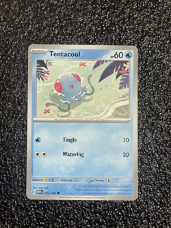 Tentacool #072/165 SV: Scarlet & Violet 151 Common - Pokemon Cards 2023 - Image 1