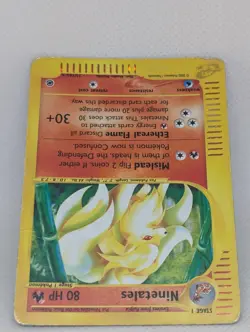 Ninetales 021/165 Expedition Base Set Holo Rare Pokemon TCG Nintendo MP - Image 4