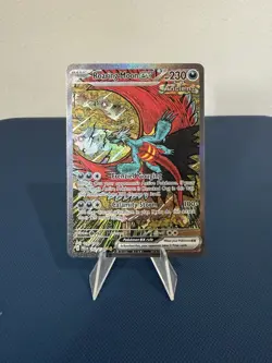 Pokemon TCG Roaring Moon ex Prismatic Evolutions 162/131 SIR - Image 1