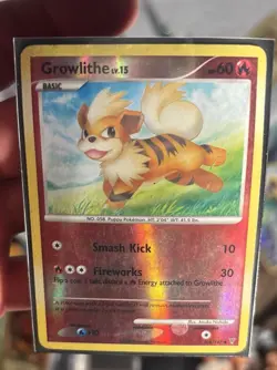 Pokemon TCG Growlithe Reverse Holo 108/147 Supreme Victors - Image 1