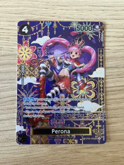 One Piece TCG - Perona SP - OP06-093 - OP14 - The Azure Sea's Seven - ENG - NM - Image 1