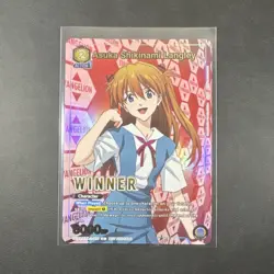 Asuka Shikinami Langley Winner Foil - UEPR /EVA-1-010 NM - Union Arena - Image 1