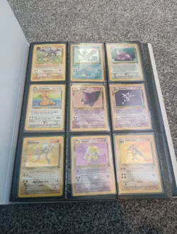 Pokemon TCG Fossil Set Complete Card 62/62 Master, With Binder Folder, WOTC - Image 1