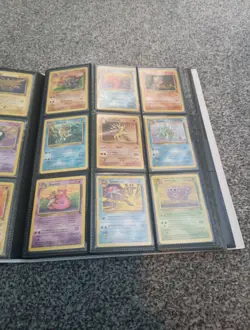 Pokemon TCG Fossil Set Complete Card 62/62 Master, With Binder Folder, WOTC - Image 5