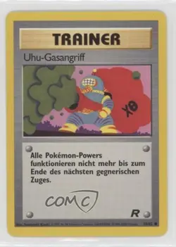 Goop Gas Attack German Pokemon Team Rocket #78 2000 - Image 1