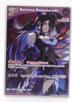 Nerissa Ravencroft Hololive OCG hbp02-068 R English Anime Trading Card - Image 1