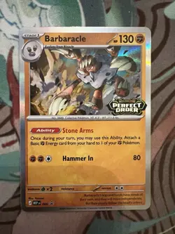 Barbaracle - Perfect Order Prerelease - 065 - Pokemon TCG card - Image 1