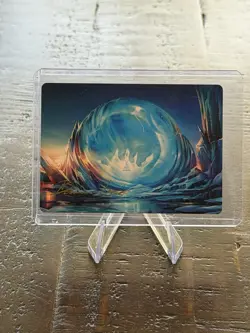 Aang's Iceberg Art Card Matteo Bassini - Avatar MTG Art Series 2/54 GOLD STAMPED - Image 1