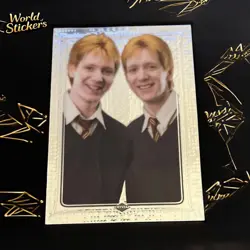 Panini Harry Potter Wizarding World TCG Card No.25 Fred and George Weasley - Image 1