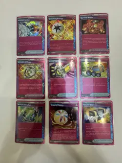 Pokemon TCG Aspec Enriching Energy Survival Brace Prime Catcher Holo Card Set - Image 1