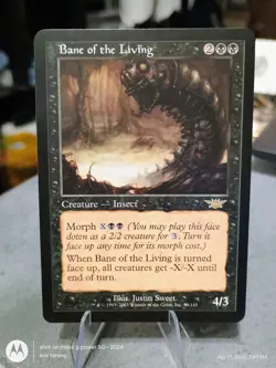 Magic The Gathering Legions Bane of the Living #60/145 NM CCG MTG - Image 1