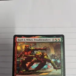 MTG Teenage Mutant Ninja Turtles - Raph & Mikey Troublemakers #167 - Regular - Image 5