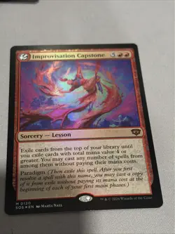 Improvisation Capstone X1 FOIL -NM/M- Secrets of Strixhaven - Image 1