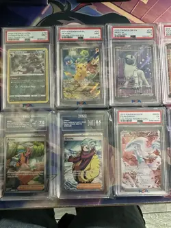 PSA, TAG & CGC Graded Lot of 8 Pokemon Slabs - GRADE 5-10 Collection + 6 B Pks - Image 2