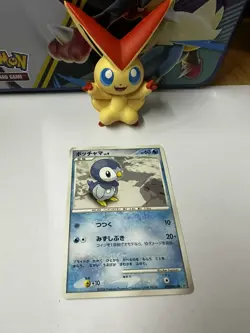 Pokemon TCG Japanese Piplup DPBP#454 Space-time Creation 1st Edition Near Mint - Image 1