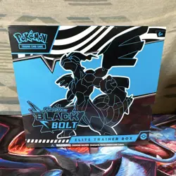 Pokemon TCG Scarlet & Violet Black Bolt Elite Trainer Box ETB - Image 1