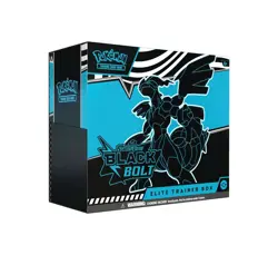 Pokemon TCG Scarlet Violet Black Bolt ETB Elite Trainer Box New Sealed - Image 1