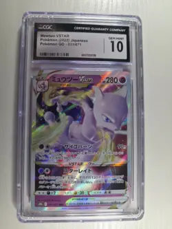 Mewtwo VSTAR 031/071 S10b: Pokemon Go Holo (Japanese) CGC 10 Gem Mint US Seller - Image 1