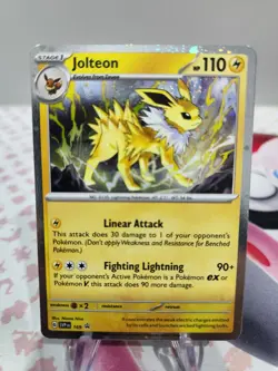 Pokemon TCG - Flareon Vaporeon Jolteon SVP167 168 169 - Prismatic Evolutions - Image 2