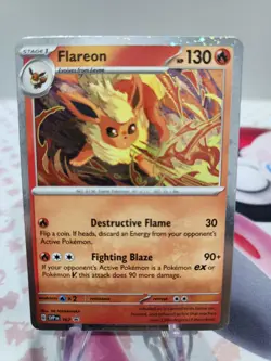 Pokemon TCG - Flareon Vaporeon Jolteon SVP167 168 169 - Prismatic Evolutions - Image 3