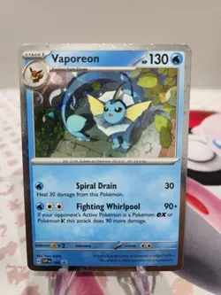 Pokemon TCG - Flareon Vaporeon Jolteon SVP167 168 169 - Prismatic Evolutions - Image 4