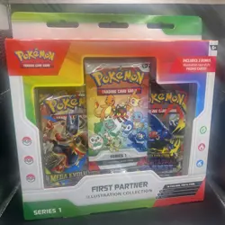 Pokemon TCG: First Partner Illustration Collection Series 1 ~ Factory Sealed - Image 1