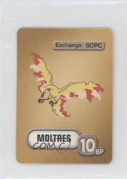 Rare Pokemon - Moltres Master Trainer Board Game Cards 2005 - Image 1