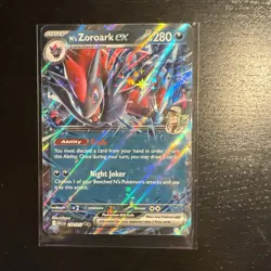N’s Zoroark EX 137/217 - Pokemon TCG - Ascended Heroes- English - Image 1
