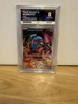 Pokemon Team Rocket's Wobbuffet 203 - Pokemon Center Stamped - Ace 8 - Image 3