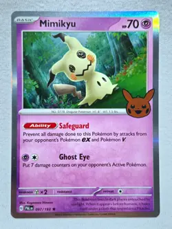 Mimikyu 97/193 Trick or Trade Rare Holo Pokemon TCG - Image 1