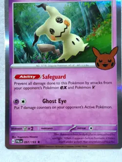 Mimikyu 97/193 Trick or Trade Rare Holo Pokemon TCG - Image 2