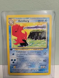 Pokemon TCG Octillery 34/64 Neo Revelation First Edition - Image 1