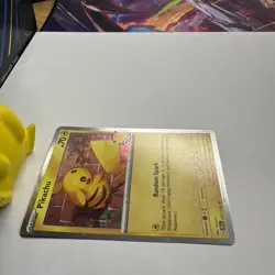 Pikachu 051/162 Holo Promo Pokemon Holo NM - Image 3