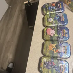 Pokemon TCG Ascended Hero’s Mini Tins New And Sealed - Lot Of 6 - Image 1