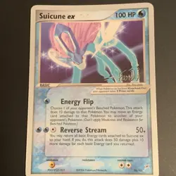 Suicune 94/95 Ex World Championship Rocky Beach 2004 Pokemon - Image 1