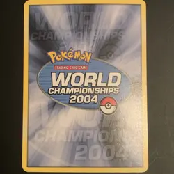 Suicune 94/95 Ex World Championship Rocky Beach 2004 Pokemon - Image 2