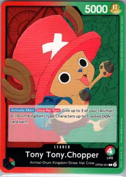 Tony Tony.Chopper OP08-001 English Two Legends - One Piece Card - NM - Image 1
