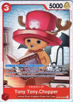 Tony Tony.Chopper OP08-007 SR - One Piece TCG Two Legends - English - Foil (NM) - Image 1