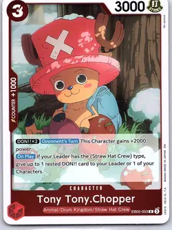 Tony Tony.Chopper EB02-003 Anime 25th Collection - One Piece Card Game - NM - Image 1