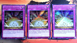 YuGiOh! 3x Delta Crow - Anti Reverse LC5D-EN140 1st Edition NM SCR Playset - Image 1