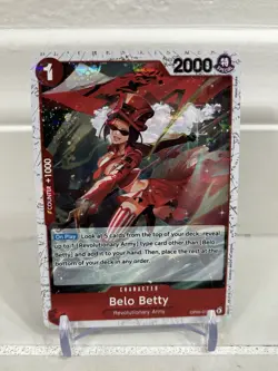Belo Betty Jolly Roger OP05-015 Premium Booster English ONE PIECE R Foil PRB-01 - Image 1