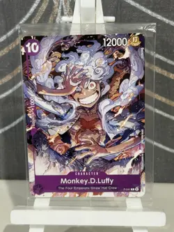 Monkey.D.Luffy P-041 SEALED Promo One Piece TCG - Image 1